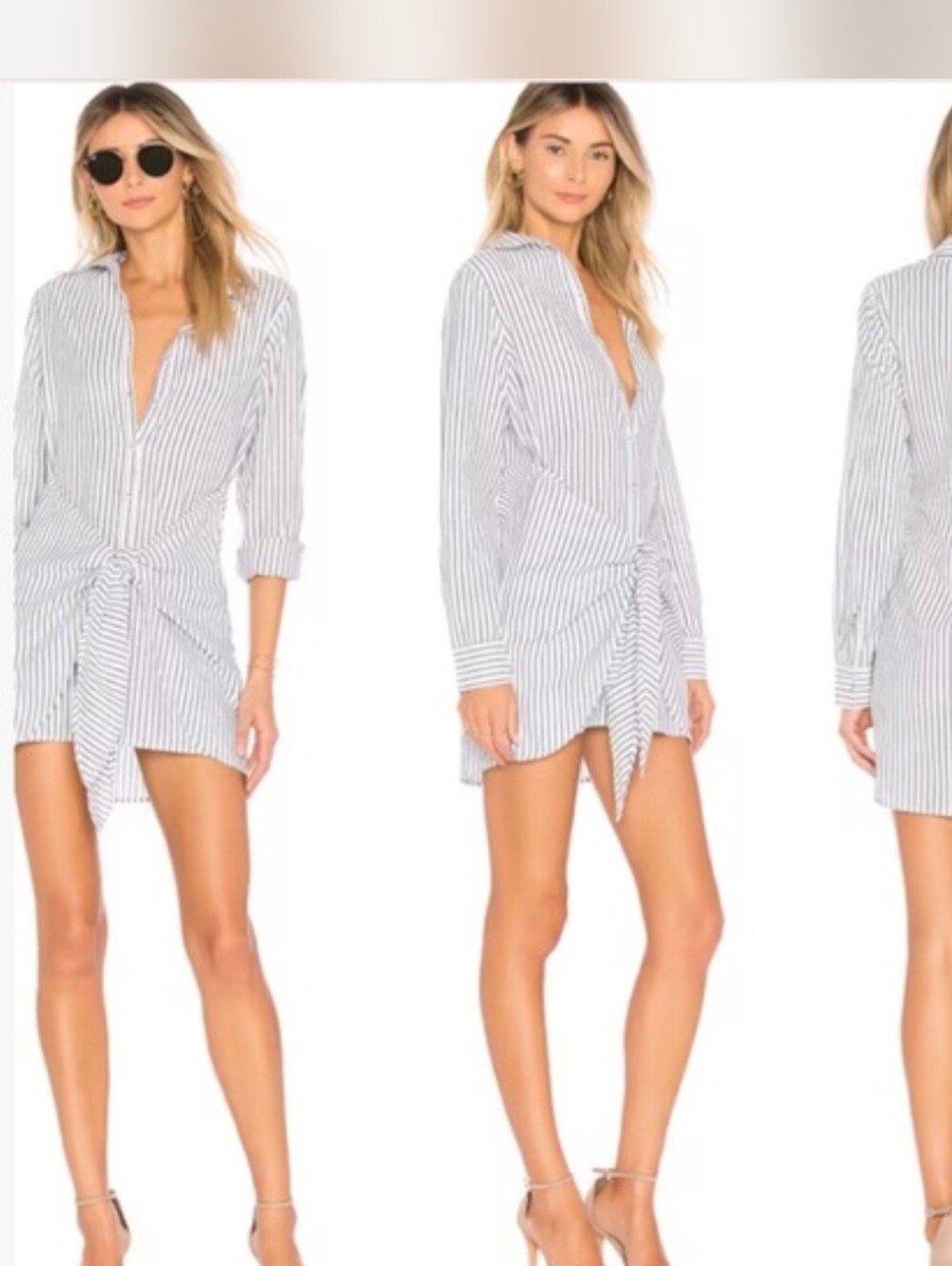 L'academie Cloudline Shirt Dress